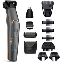 BaByliss Multifunktionstrimmer "Graphite Multi Trimmer MT987E" 5 Aufsätze Langlebige Graphit-Klinge, 12-in-1 Funktionr BaByliss Multifunktionstrimmer "Graphite Multi Trimmer MT987E" 5 Aufsätze Langlebige Graphit-Klinge, 12-in-1 Funktionr von Babyliss