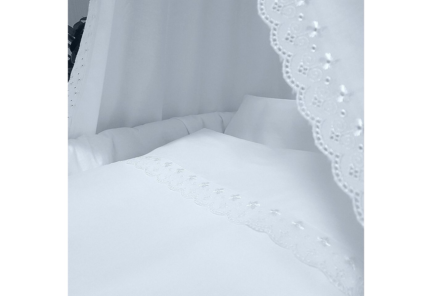 Babymajawelt Babybettwäsche Baby Bettwäsche 2 tlg. Romantic 80x80 + 35x40cm Stubenwagen, Wiege, Baumwolle, 2 teilig, Made In EU, Besonders Weich und Hautfreundlich Babymajawelt Babybettwäsche Baby Bettwäsche 2 tlg. Romantic 80x80 + 35x40cm Stubenwagen, Wiege, Baumwolle, 2 teilig, Made In EU, Besonders Weich und Hautfreundlich von Babymajawelt