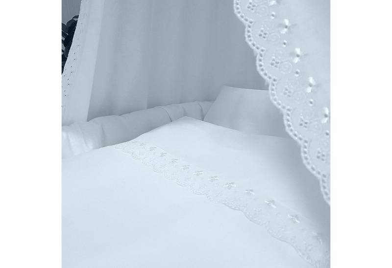 Babymajawelt Babybettwäsche Baby Bettwäsche 2 tlg. Romantic 80x80 + 35x40cm Stubenwagen, Wiege, Baumwolle, 2 teilig, Made In EU, Besonders Weich und Hautfreundlich Babymajawelt Babybettwäsche Baby Bettwäsche 2 tlg. Romantic 80x80 + 35x40cm Stubenwagen, Wiege, Baumwolle, 2 teilig, Made In EU, Besonders Weich und Hautfreundlich von Babymajawelt