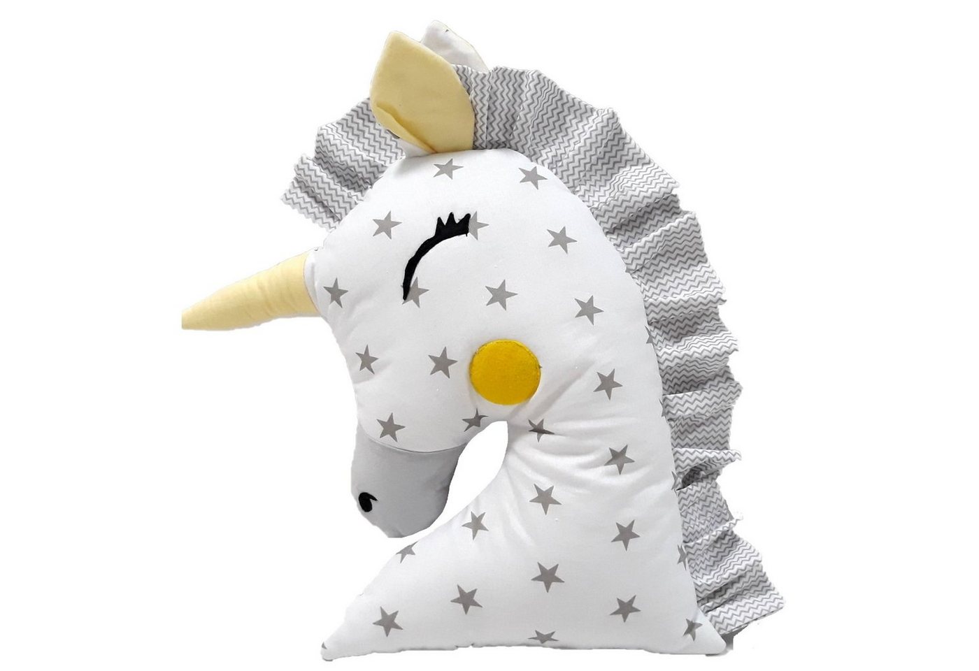 Babymajawelt Dekokissen Kuschelkissen Einhorn weiss Tiere 55cm Kinderkissen Kuscheltier 4352, Besonders Niedlich, Eyecatcher, Made in EU Babymajawelt Dekokissen Kuschelkissen Einhorn weiss Tiere 55cm Kinderkissen Kuscheltier 4352, Besonders Niedlich, Eyecatcher, Made in EU von Babymajawelt