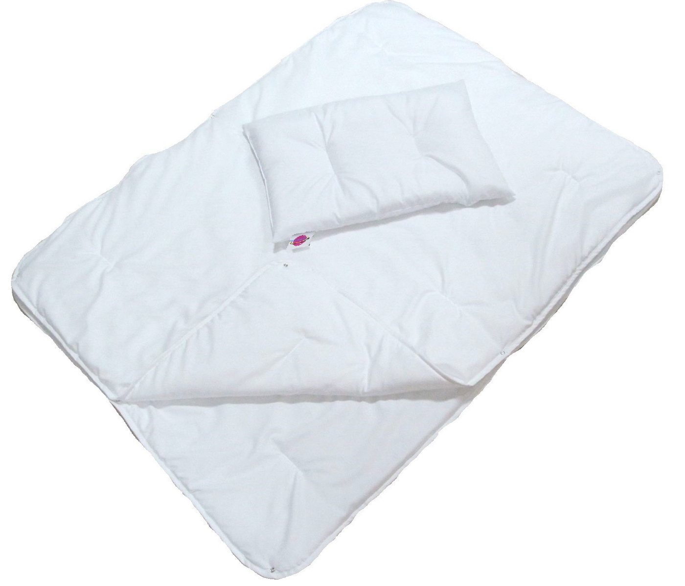 Babymajawelt Kindersteppbett + Kopfkissen 4-Jahreszeiten-Steppbett - 3-in-1-Steppbett, Füllung: 100% Polyester, 4-Jahreszeiten-Bettdecke und Kissen Babymajawelt Kindersteppbett + Kopfkissen 4-Jahreszeiten-Steppbett - 3-in-1-Steppbett, Füllung: 100% Polyester, 4-Jahreszeiten-Bettdecke und Kissen von Babymajawelt