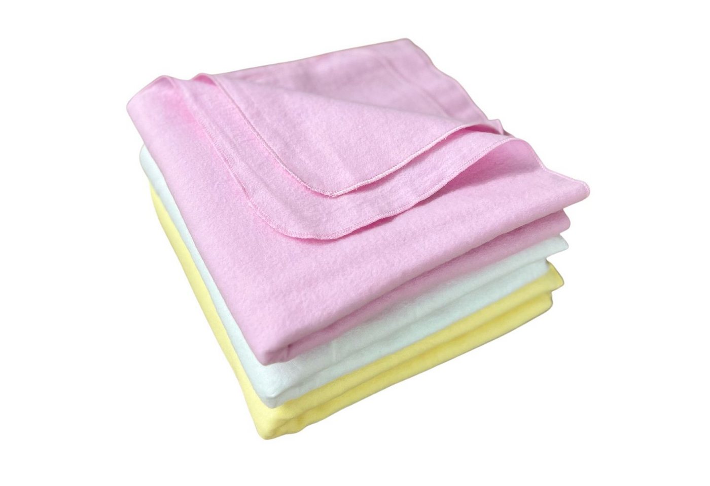 Babymajawelt Spucktuch Baby Molton Tücher 80x80cm Superweich - Stoffwindeln Spucktücher, (Set, 3-tlg., Saugfähige Waschbare Moltonwindeln), Inkontinenzeinlage, Wickelunterlage, Faltwindeln, Sichtschutz, EU Made von Babymajawelt