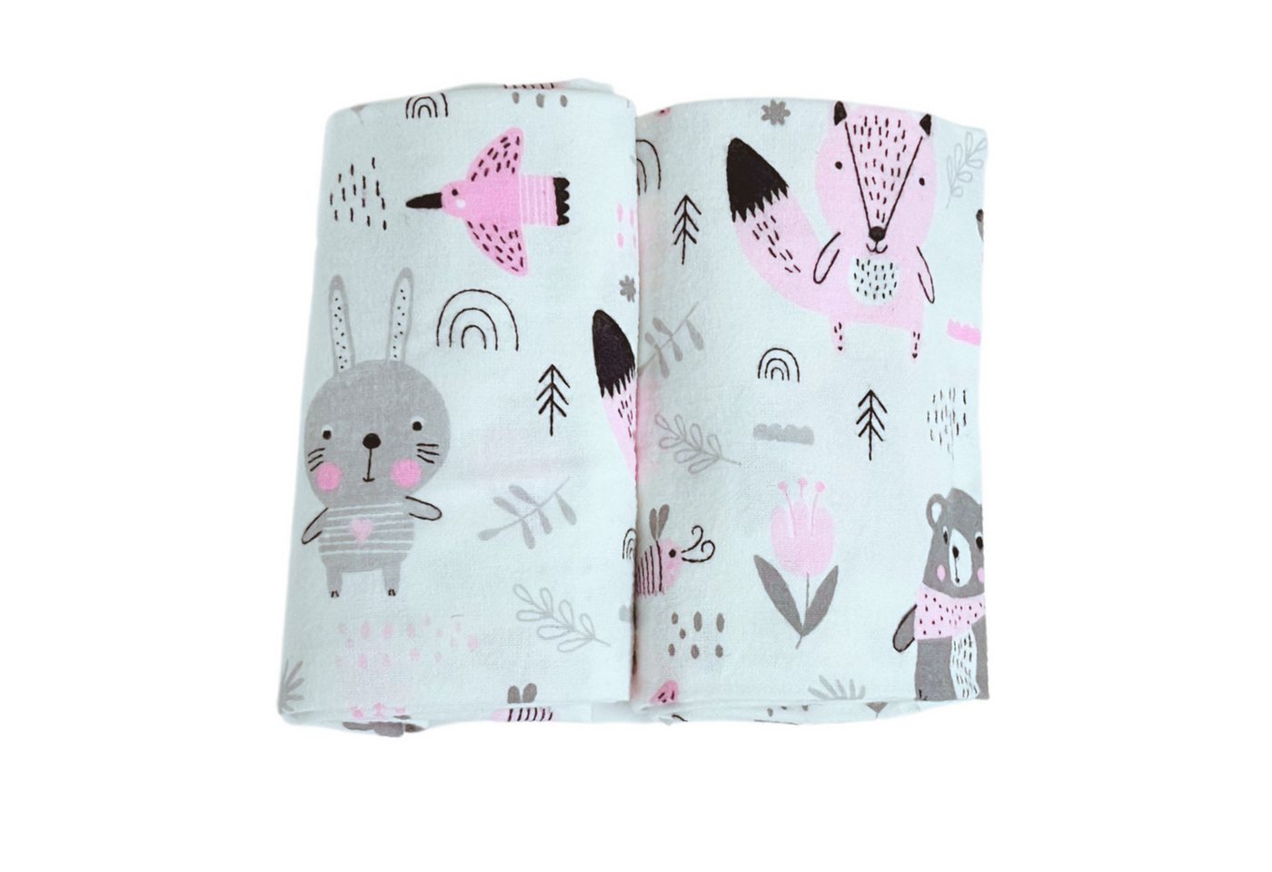 Babymajawelt Spucktuch Baby Moltontücher 2er Set, 70x80 cm - Kuscheltücher ver. Modelle, (Set, 2-tlg), Mehrfach verwendbar, Besonders sanft & Farbenfroh, Limited von Babymajawelt