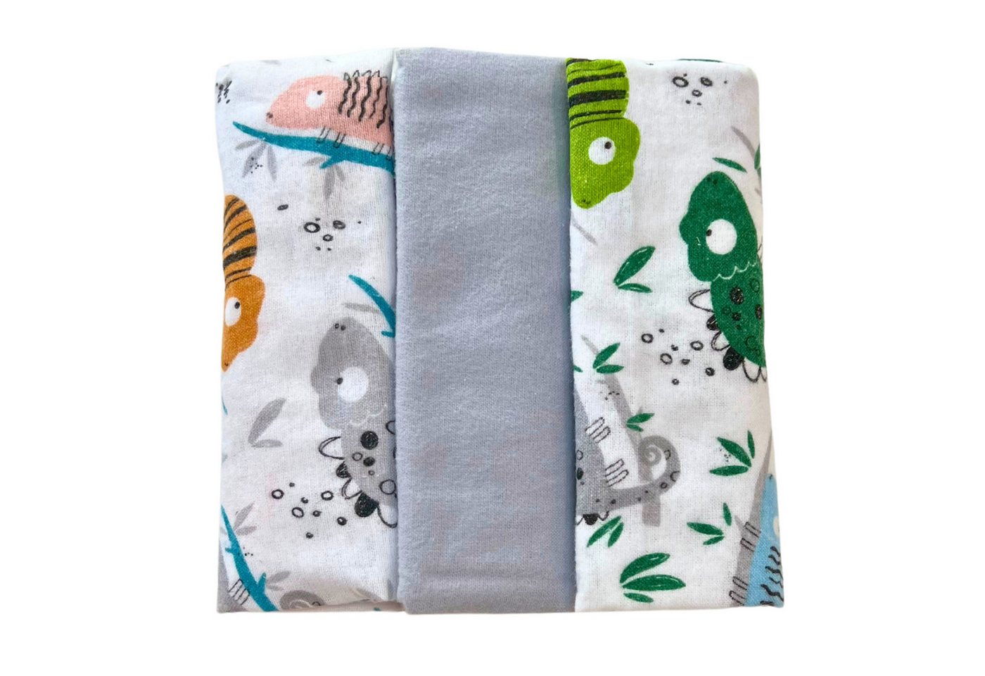 Babymajawelt Spucktuch Moltontücher / Flanell 70x80 cm - Baby Spucktücher Set, (3-tlg), Made In EU, Faltwindeln, Stoffwindeln, Babyweich von Babymajawelt