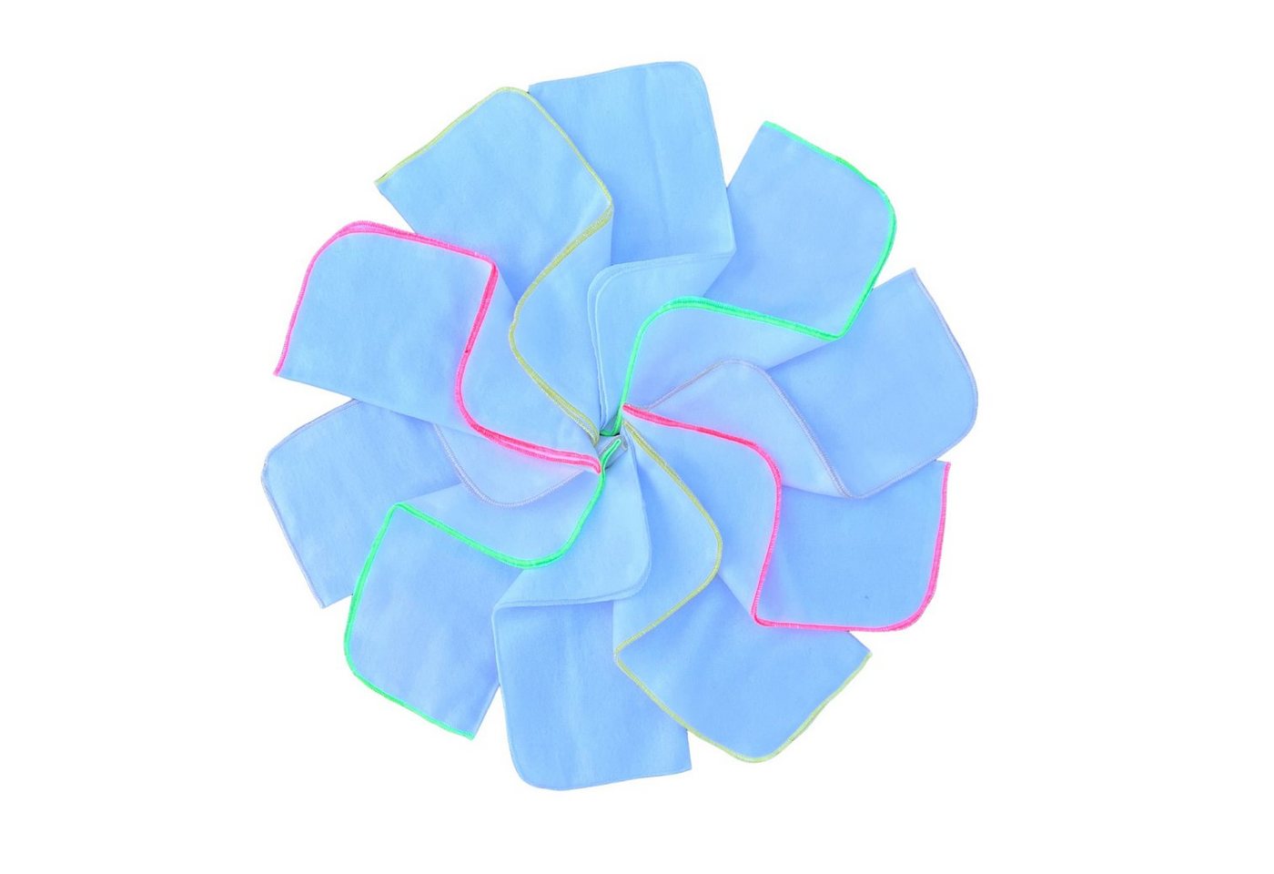Babymajawelt Waschlappen Extra Weiche Baby Waschlappen Molton Tücher 25x25cm, Baumwolle (10-St), Nachhaltig, DIY-Feuchttücher, Wiederverwendbar, Babyausstattung von Babymajawelt