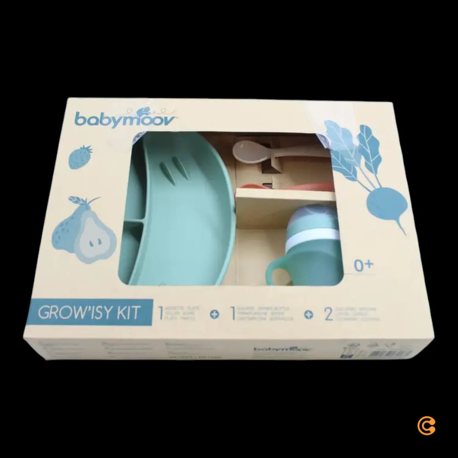 B-Ware Babymoov Geschirrset Set Babygeschirr 4teilig Kindergeschirr Growisy Grün B-Ware Babymoov Geschirrset Set Babygeschirr 4teilig Kindergeschirr Growisy Grün von Babymoov