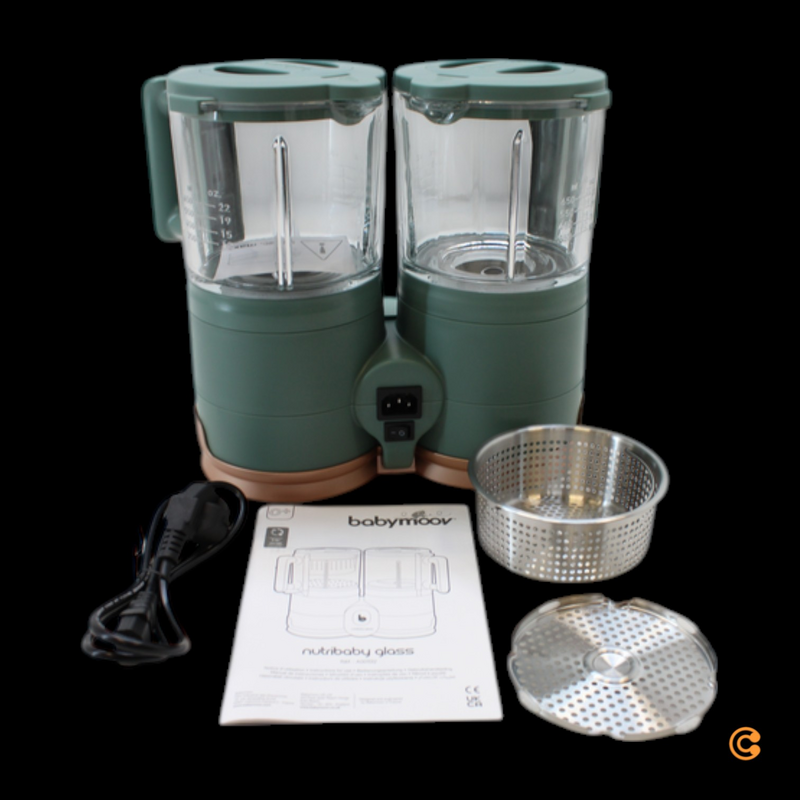 B-Ware Babymoov Nutribaby Glass Green Forest Beikostzubereiter Kocher Siehe Text von Babymoov