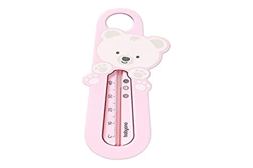 Babyono Baby Bad Thermometer - schwimmender Badethermometer (rosa), 1 Stück (1er Pack) von Babyono