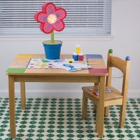 Splat Matte/Tischdecke "Kelly Green" - Laminierte Baumwolle Bpa & Pvc Frei Wählen Sie Unten Ihre Größe von BabysIndulgence