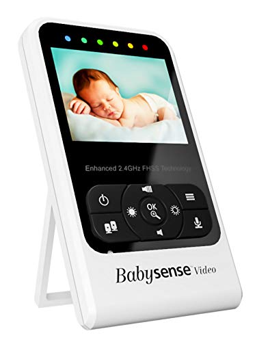 Babysense Elterneinheit für Video Baby Monitor V24R - Nicht geeignet für ältere V24UK-Modelle von Babysense