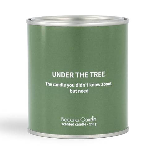 Bacana Candle - Duftkerze aus Sojawachs - Duftkerze mit Deckel - Originelle Geschenkkerze - 250 g - 40 Stunden Brenndauer - Under The Tree - Kiefer-Pinie Bacana Candle - Duftkerze aus Sojawachs - Duftkerze mit Deckel - Originelle Geschenkkerze - 250 g - 40 Stunden Brenndauer - Under The Tree - Kiefer-Pinie von Bacana Candle
