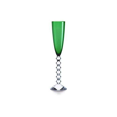 Baccarat Vega Flutissimo Flute Emerald, Single von Baccarat