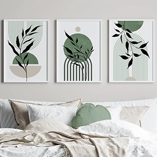 Baccone Mid Century Green Prints – 61 x 91 cm, ungerahmt von Baccone