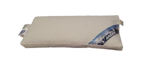 Bach's Betten Welt Nackenkissen Arktic Air-O-Cell Premium Daune 3-Kammer 40x80 cm 5 cm Aussensteg 620 g Füllgewicht von Bach's Betten Welt