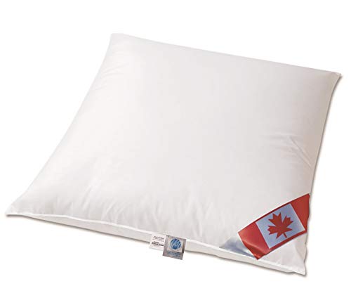 Canada Premium Air-O-Cell Plus 3-Kammer Kissen mit 200 g mehr Inhalt als das Klassische Air-O-Cell Kissen Füllgewicht ca. 1.000g außen 100% Daune 80x80 cm vom Betten Fachgeschäft von Bach's Betten Welt
