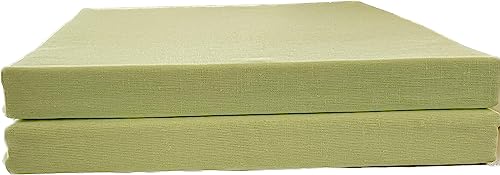 Set Angebot 2 Haustuch Betttuch oder als leichte Sommerdecke 150x250 cm Oeko-tex (Lime) von Bach's Betten Welt