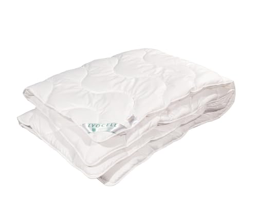 extra warme Winterdecke Lyocell Tencel Lenzing 100% Natur Trio Decke (155x220 cm) von Bach's Betten Welt