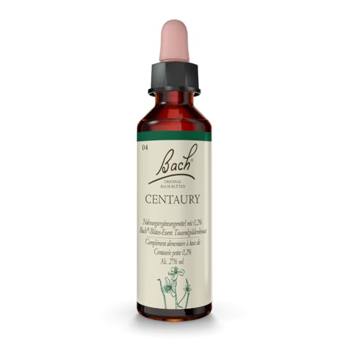 Bach Original Bachblüten Tropfen Nr. 4 Centaury: Zu Sich selbst Stehen Blüte Tausendgüldenkraut, 20ml Bach Original Bachblüten Tropfen Nr. 4 Centaury: Zu Sich selbst Stehen Blüte Tausendgüldenkraut, 20ml von Bach