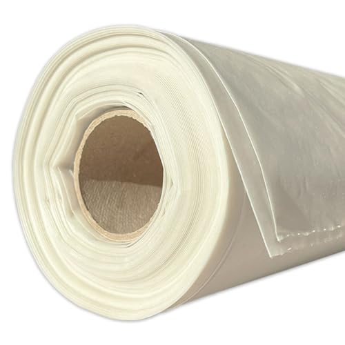 Abdeckplane Malerei in Rolle 50 Mikron Rolle – Kunststoff transparent – Schutz Malerei – Schutz Baustelle von Tecplast