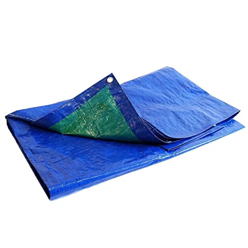 Telone di copertura per piscina 150 g/m², telone impermeabile per piscina, 5 x 8 m von Tecplast