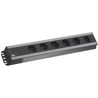 6-fach Bachmann Steckdosenleiste, 90° - mit Schalter - 2 m 6-fach Bachmann Steckdosenleiste, 90° - mit Schalter - 2 m von Bachmann