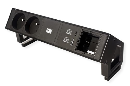 BACHMANN DESK2 2xUTE 1xUSB A/C 22W 1xCM 0,2m GST18 RAL9005 BACHMANN DESK2 2xUTE 1xUSB A/C 22W 1xCM 0,2m GST18 RAL9005 von Bachmann