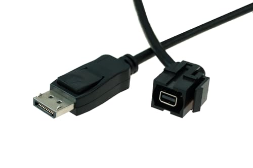 BACHMANN Keystone Mini Displayport/Schwarz von Bachmann