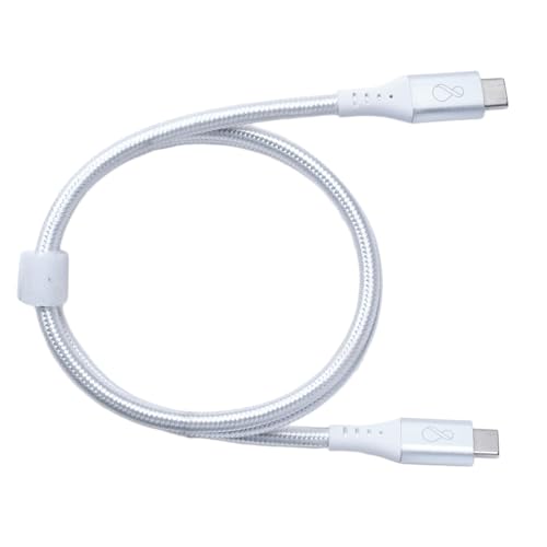 BACHMANN Ochno USB-C Kabel gerade 0,7m Silber BACHMANN Ochno USB-C Kabel gerade 0,7m Silber von Bachmann