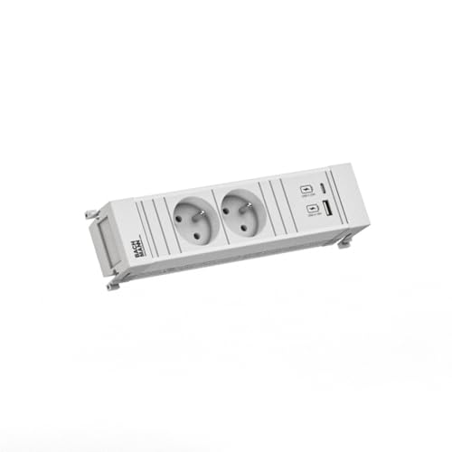 BACHMANN Power Frame 2xUTE 1xUSB A/C 22W 0,2m GST18 von Bachmann