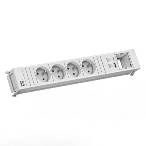 BACHMANN Power Frame 4xUTE 1xUSB A/C 22W 0,2m GST18 von Bachmann