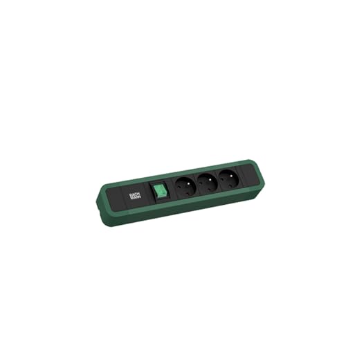 BACHMANN Primo 2 3xUTE 1xSchalter 2,0m CEE7/7 RAL6028 BACHMANN Primo 2 3xUTE 1xSchalter 2,0m CEE7/7 RAL6028 von Bachmann