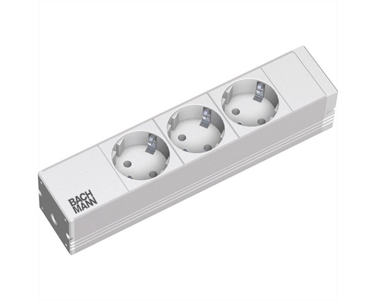 Bachmann 10" PDU 1HE 3xCEE7/3 Strom 2,0m Steckdosenleiste (Kabellänge 2 m) von Bachmann