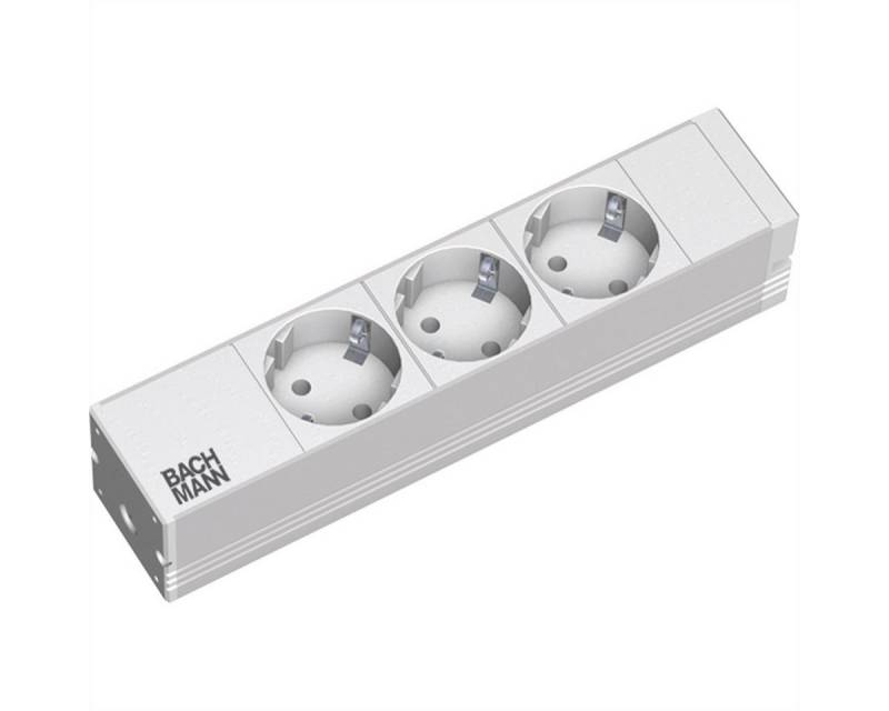 Bachmann 10" PDU 1HE 3xCEE7/3 Strom 2,0m Steckdosenleiste (Kabellänge 2 m) von Bachmann