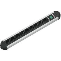 Bachmann 330.072 Steckdosenleiste mit Schalter Aluminium, Schwarz Schutzkontakt 1St. Bachmann 330.072 Steckdosenleiste mit Schalter Aluminium, Schwarz Schutzkontakt 1St. von Bachmann