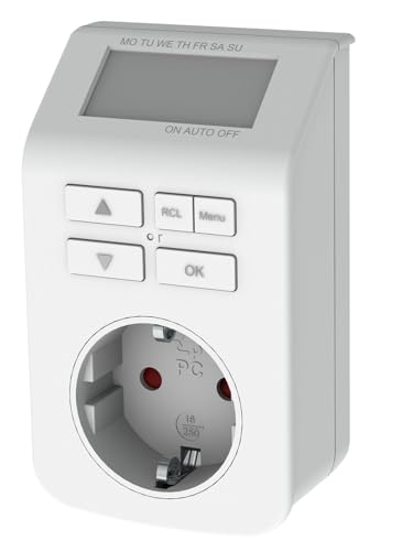 Bachmann 852.108 Digitale Zeitschaltuhr, Weiss von BACHMANN