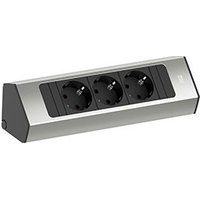 Bachmann CASIA Steckdosenleiste 2m Edelstahl-Optik 932.000 - 932000 von Bachmann