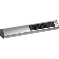 Bachmann CASIA Steckdosenleiste 2m Edelstahl-Optik 932.006 - 932006 von Bachmann