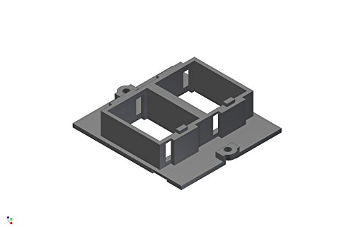 Bachmann Datenanschlussrahmen, 917000, Schwarz, 1 Stück von BACHMANN