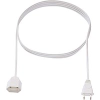 Bachmann Euro-Verlängerung PVC 3m,ws 233.285 - 233285 von Bachmann