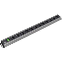 Bachmann Handwerkerleiste 12fach mit Schalter,2m Zul. 300.005 - 300005 von Bachmann