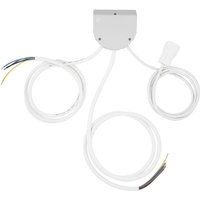 Bachmann - Küchen Anschlussbox mit 3x2m Kabel - flexible Anschlusslösung für Küchengeräte von Bachmann