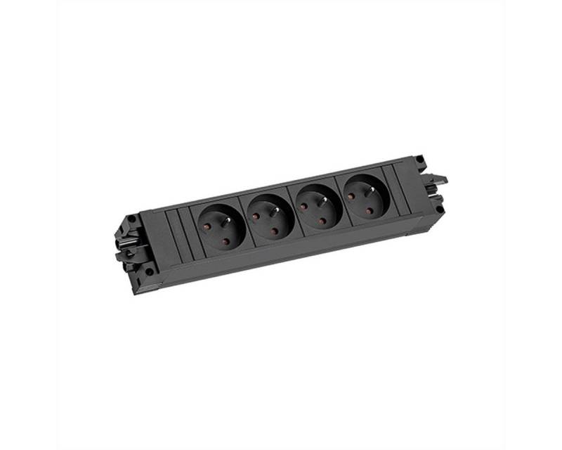 Bachmann STEP BASE 4xUTE GST18 Einbau-Tischsteckdosenleiste (Kabellänge 0 m) Bachmann STEP BASE 4xUTE GST18 Einbau-Tischsteckdosenleiste (Kabellänge 0 m) von Bachmann