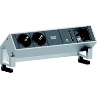 Bachmann Steckdoseneinheit ws 2xSchutzk.1xUSB1xABD 902.228 - 902228 von Bachmann