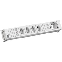 Bachmann Steckdosenleiste 4xCH 0° 1xCM 1xUSB 916.722 - 916722 von Bachmann