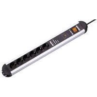 Bachmann Steckdosenleiste 9f. mit Wippschalter 331.072 - 331072 von Bachmann