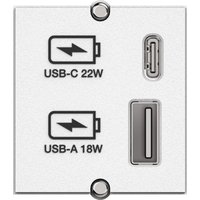 Bachmann Steckdosenleiste USB A/C 22W 917.2271 - 9172271 von Bachmann