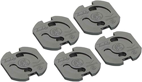 Bachmann Steckdosenschutz neinsatz Teddy, 924010 (5er Set, schwarz) von BACHMANN