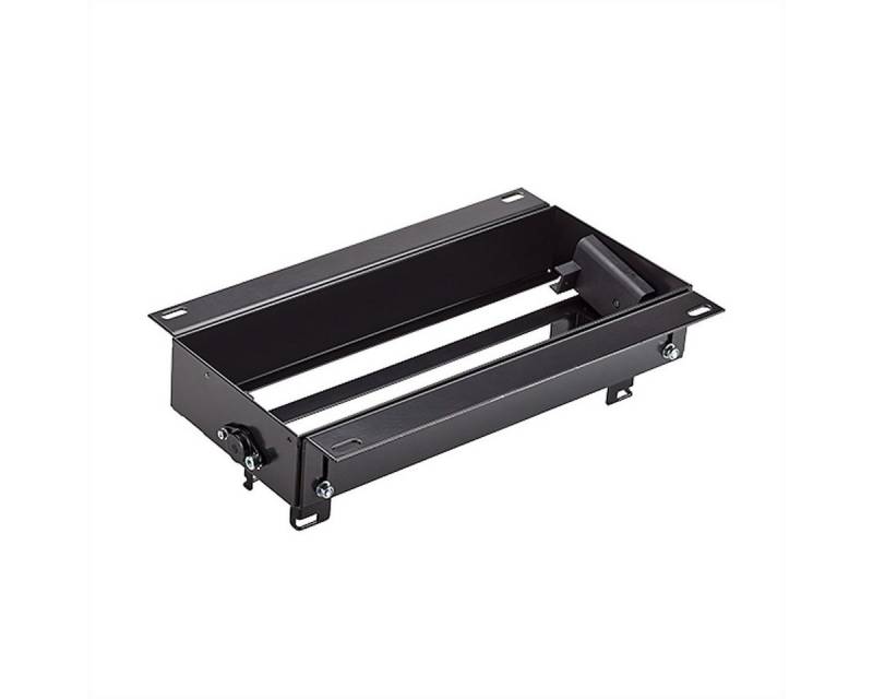 Bachmann TOP FRAME UT 4fach ohne Klappe Gehäuse sw Einbau-Tischsteckdosenleiste von Bachmann