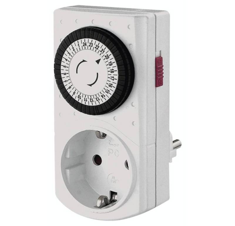 Bachmann Zeitschaltuhr Täglicher Timer Elektrischer Timer, analog, Dauerbetrieb von Bachmann