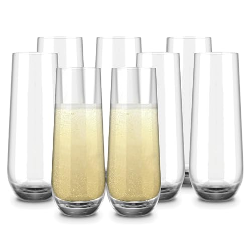 BachpartyGifts Stiellose Champagnerflöten, Champagnergläser, Mimosengläser, 8 Stück BachpartyGifts Stiellose Champagnerflöten, Champagnergläser, Mimosengläser, 8 Stück von BachpartyGifts